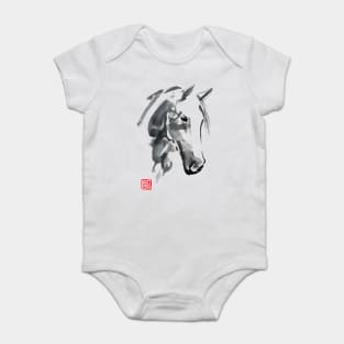 horse head 05 Baby Bodysuit